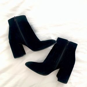 Suede Booties